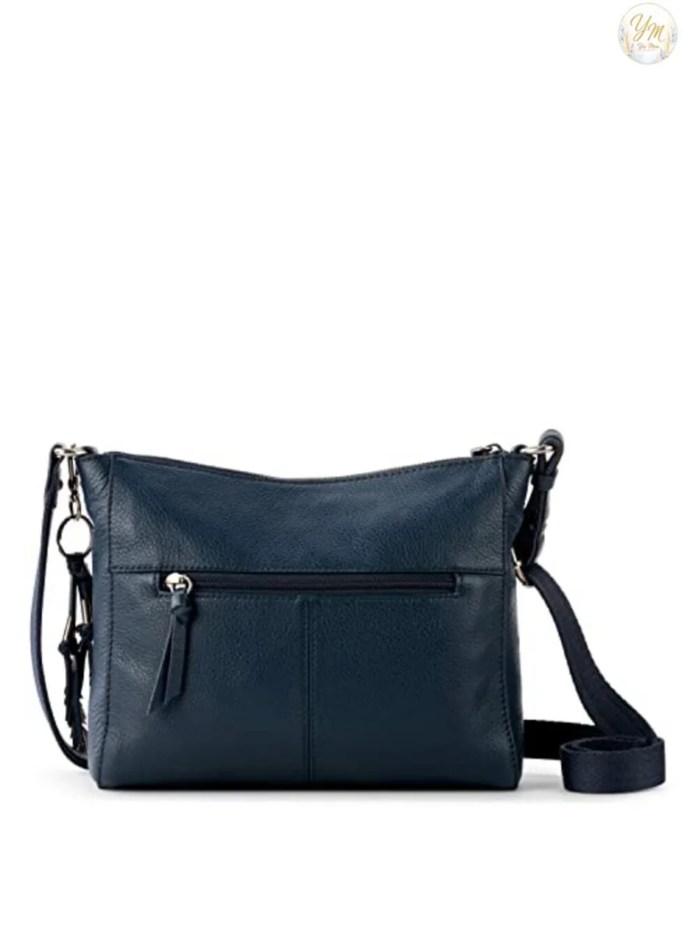 Genuine Leather Crossbody Purse Women's Handbag Adjustable Strap Zip Travel Bag